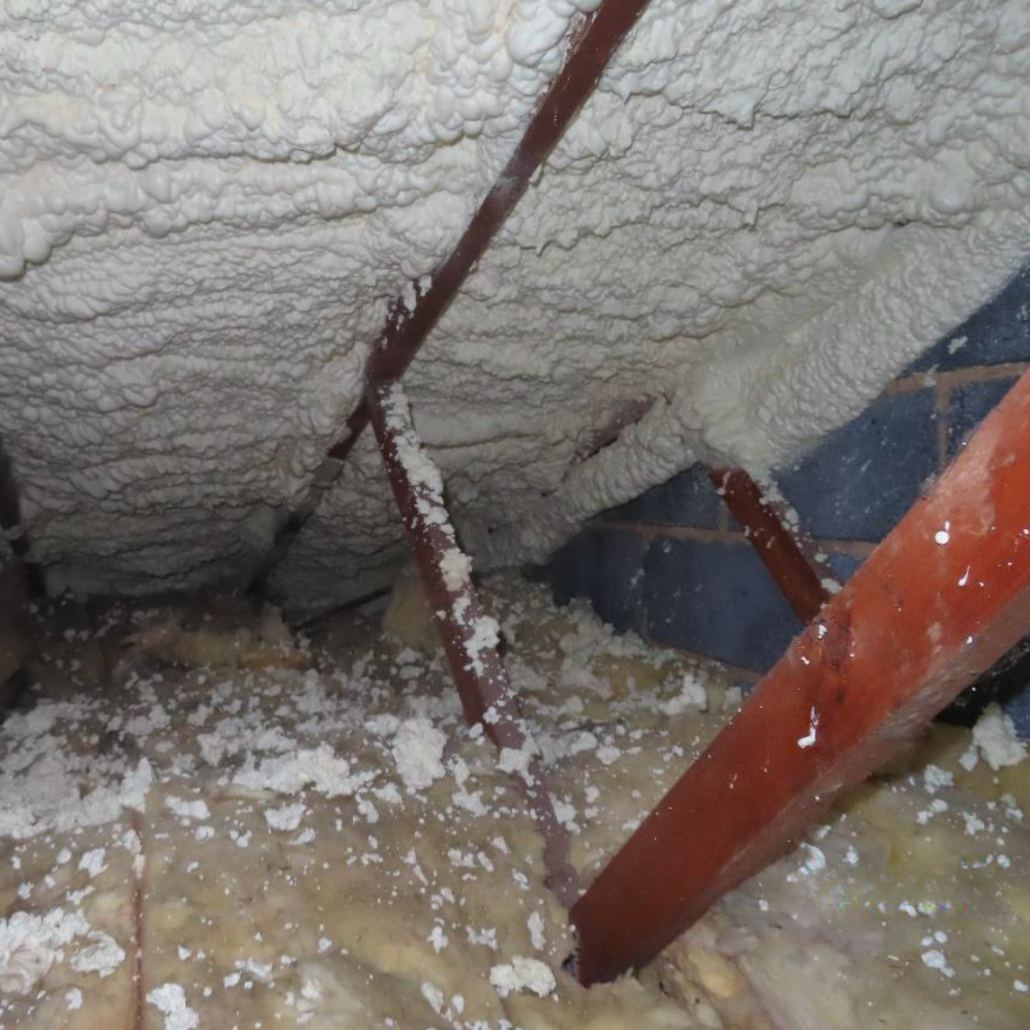 spray foam insulation mortgage problems